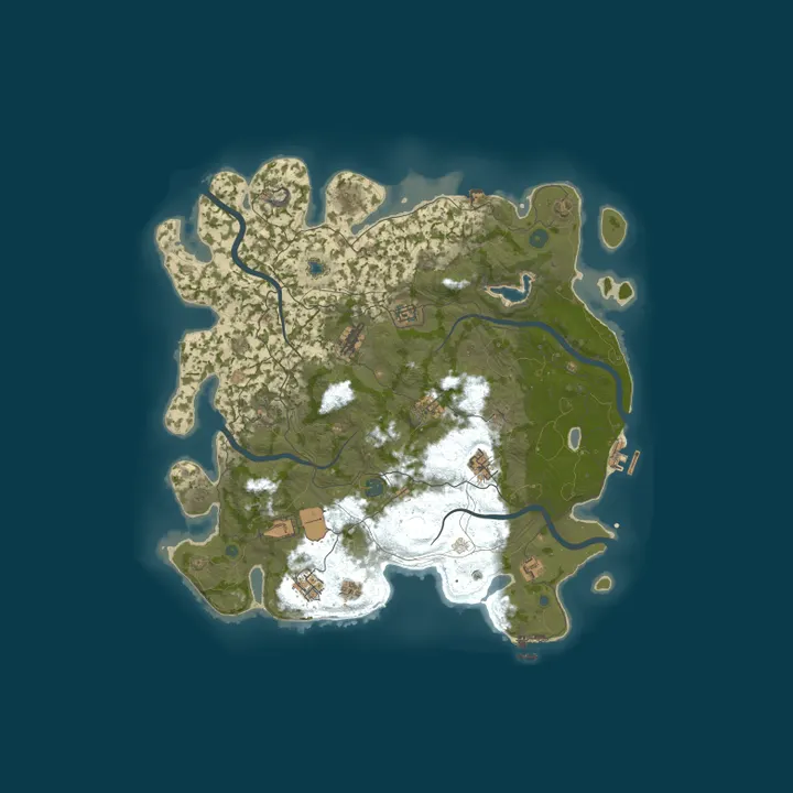 Map of BTARust.net|EU|2x Weekly|50% Upkeep|QoL/Loot+|No Team Limit