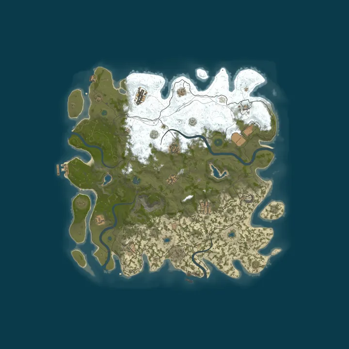 Map of ! The Alamo Texas Noobs Welcome