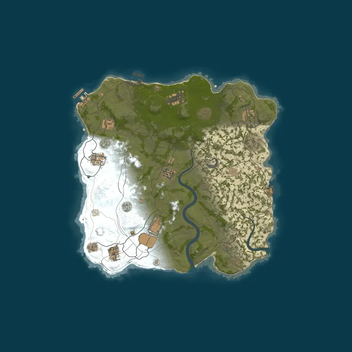 Map of TemplarGaming SEA 10x Swift Loot++|PvP|MyMini|SkinBox|x10 JUST 