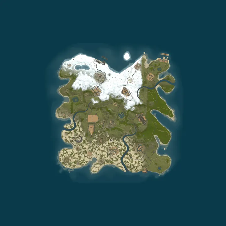 Map of Rusty Vanilla 2x