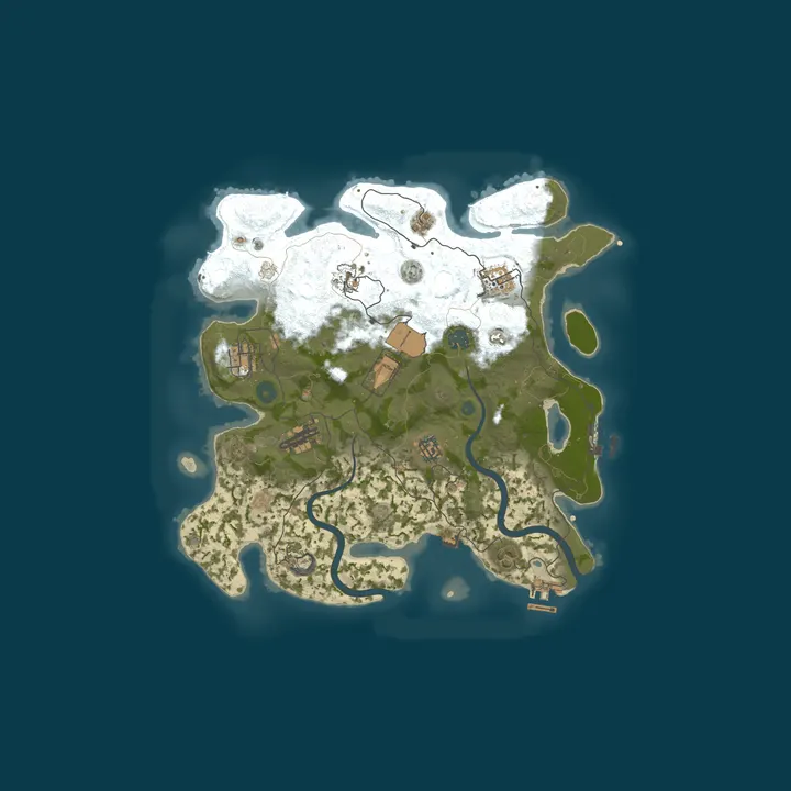 Map of ProjectRust.gg - EU Weekly Small
