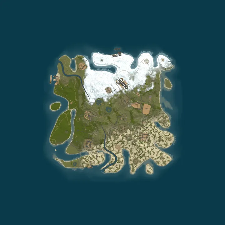Map of NORTHSTAR EU 2x Loot++ FRESH WIPE