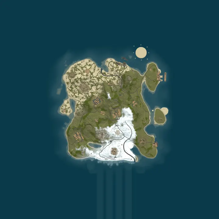 Map of ICE RUST #1 - X1000 [ KITS | LOOT+ | FPS+ | BF | NOLIM | 1000x]