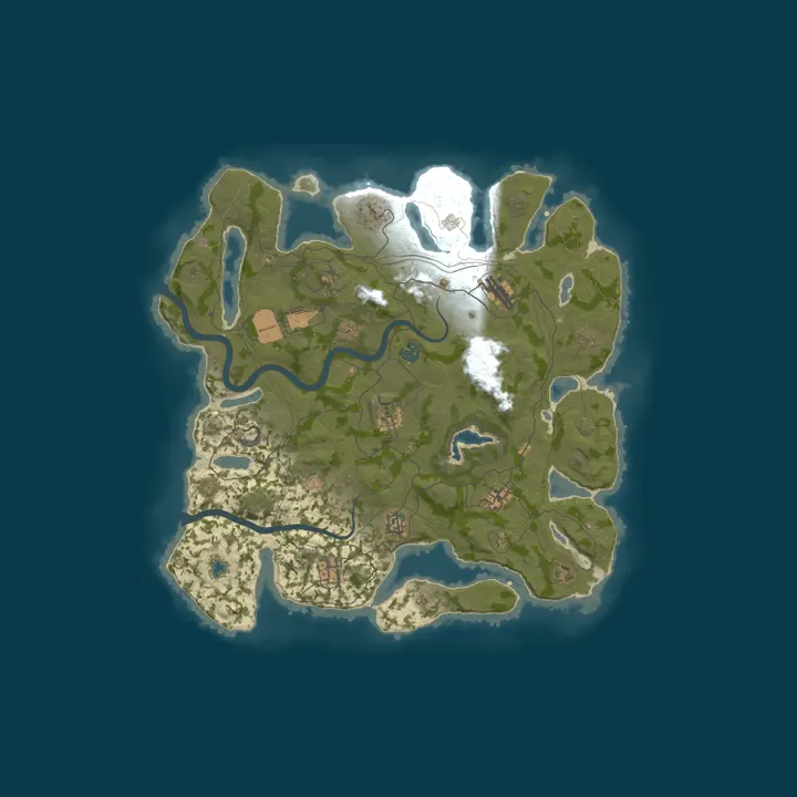 Map of RETRO RUST #3 Х5|MAX 5|LOOT+|CRAFT GLOBAL 15.10