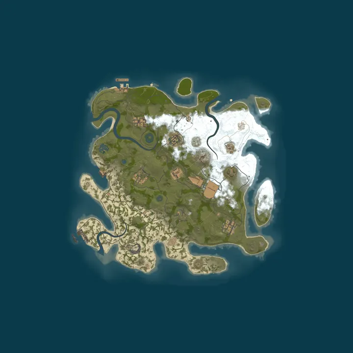 Map of PVE FIESTA [X2 | RAIDBASES | TP | STACK+ | EVENTS]