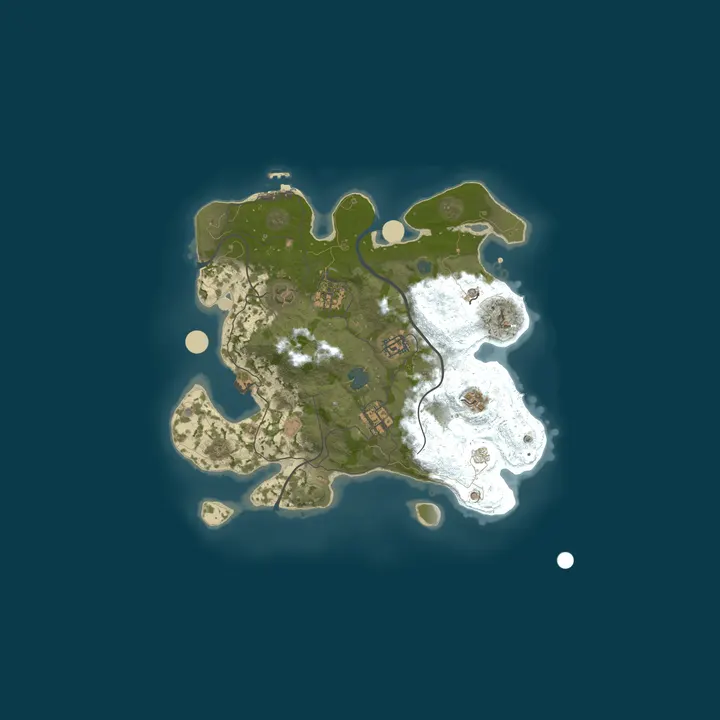 Map of HOSTILE RUST | №1 | 15.10 | ДЛЯ НОВИЧКОВ | EVENTS