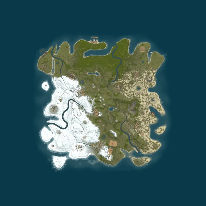 Map of ICE RUST X2 | VANILLA | NOLIMIT | WEEKLY