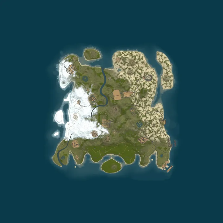 Map of #2 RAIDCORE X1000000 | FPS++ | TP | KIT | HOME | WP15.10