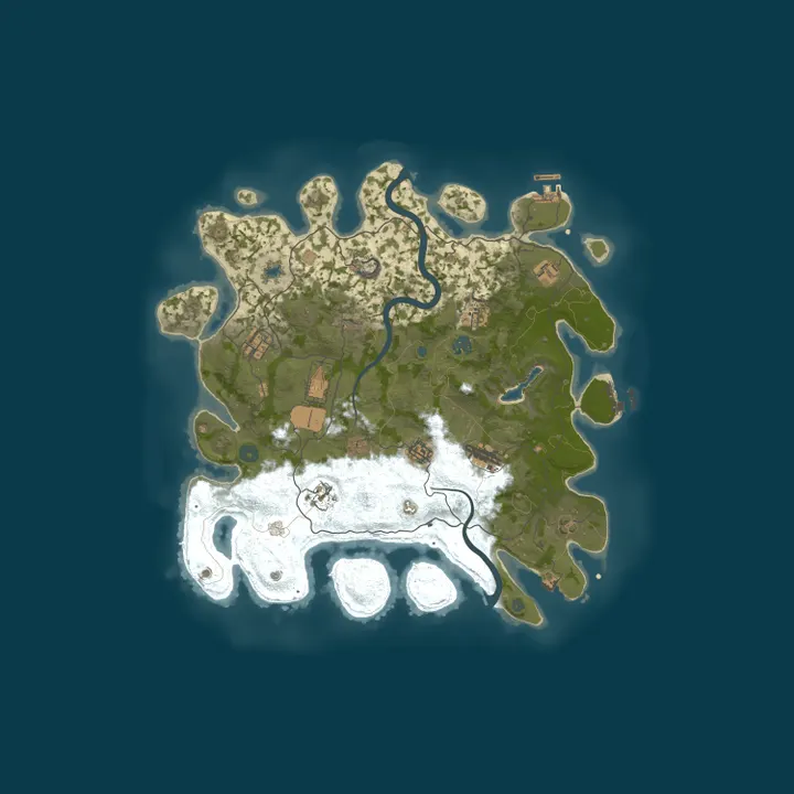 Map of MICRO-RUST x50 - x100 MAX10