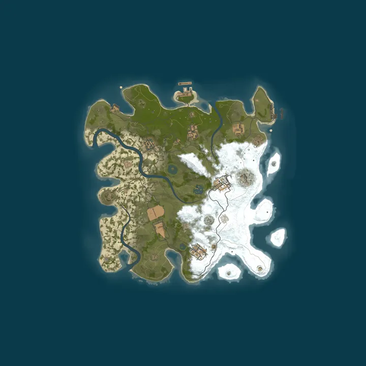 Map of DEADROP PVE | IN-GAME MENU | RP | ZLVL | CUSTOM EVENTS