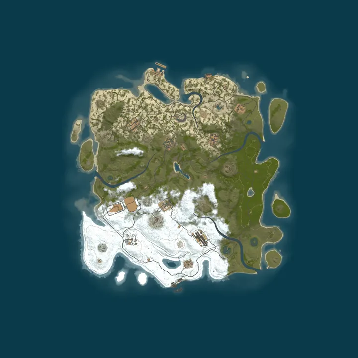 Map of Le Refuge | 100% PvE,100% Chill , by Packam