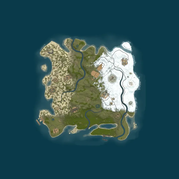 Map of Rust Perth | 2x | Fortnightly | Convoys |