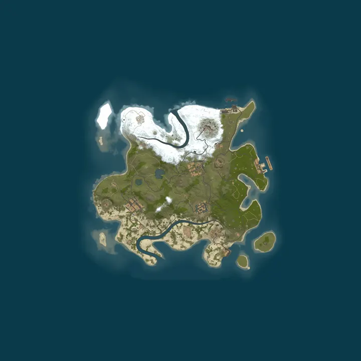 Map of A