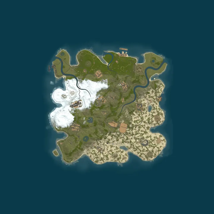 Map of [BR/LATAM] NEXXUS RUST - 5X [SOLO/DUO/TRIO] - FULLWIPE 15/10