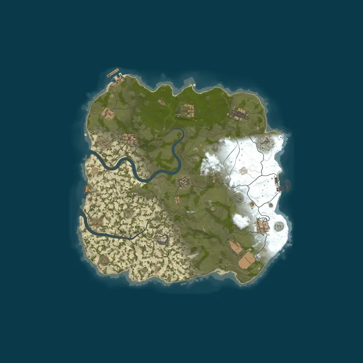 Map of TemplarGaming EU 3x Solo/Duo/Trio LootX3|SkinBox JUST WIPED