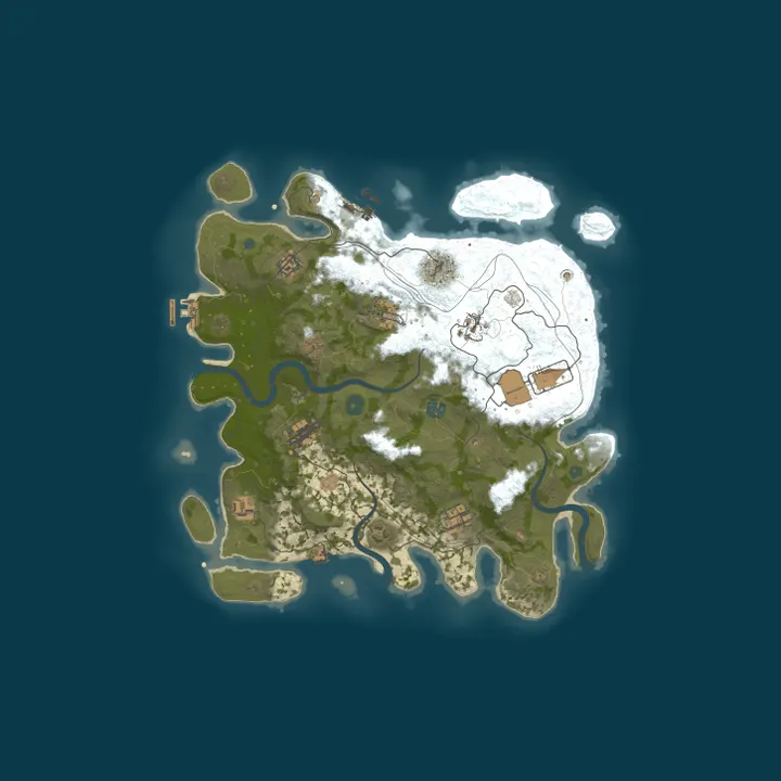 Map of [BR/LATAM] Rust Na Veia | MAX 4 | WIPE FULL 17/10  14H