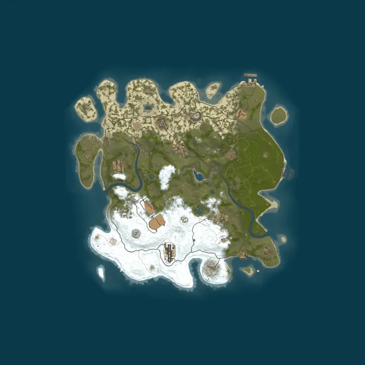 Map of 76 Norway