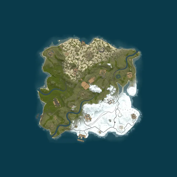 Map of [LATAM] www.pandarust.ar Vanilla | FULLWIPE 15/10 17hs