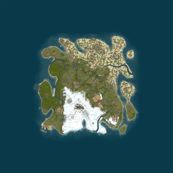 Map of Diamond Rust | Emerald