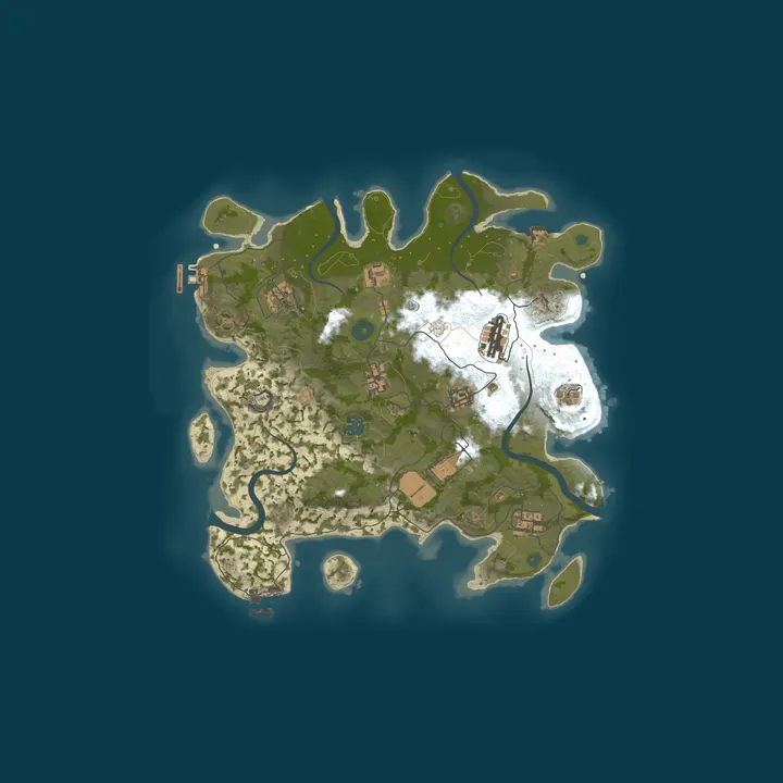 Map of GamesProjectFair [RUST]