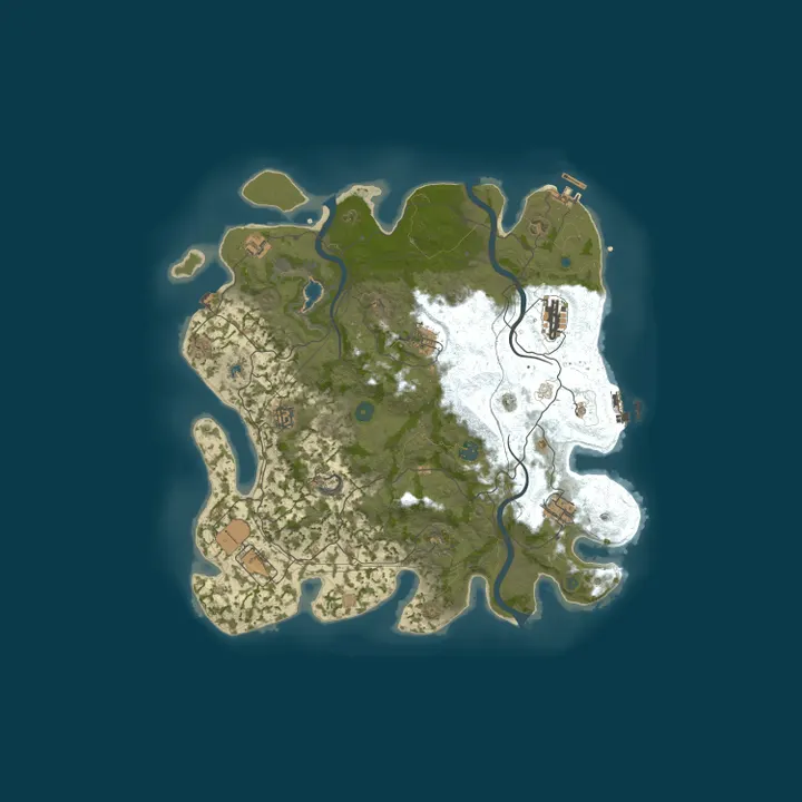 Map of Flame Rust #2 — Modded 3x (Solo/Duo/Trio) | Magic