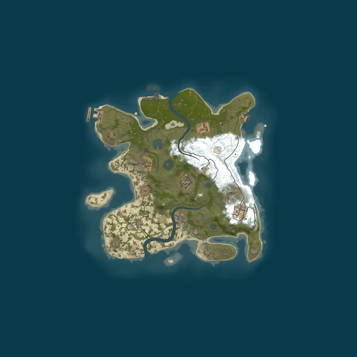 Map of ЛИС-PVP