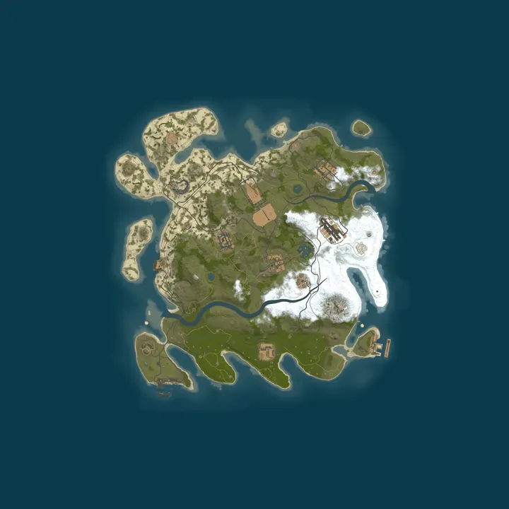 Map of #1 EXTASY RUST x50 - x100 | MAX5 | FPS+