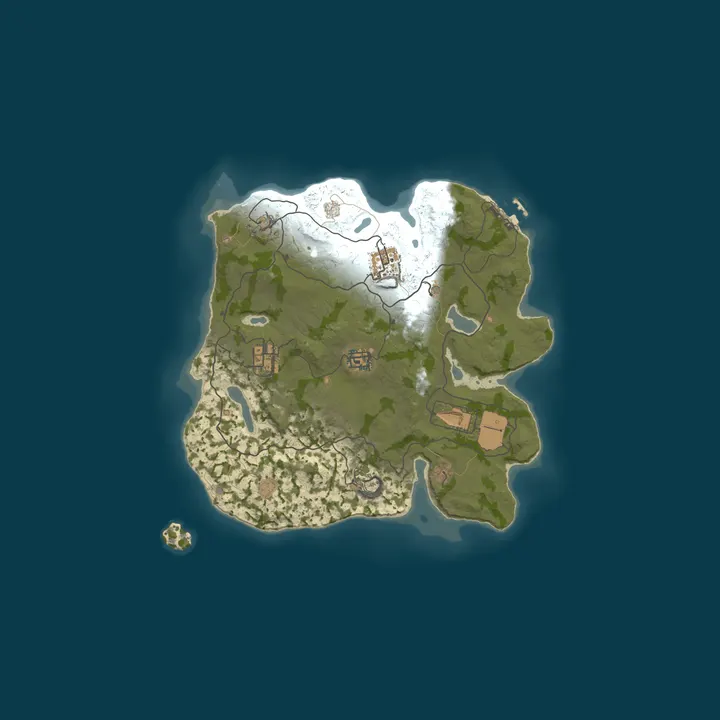Map of KRISTALIX RUST - X50 | NOLIMIT | 16.10