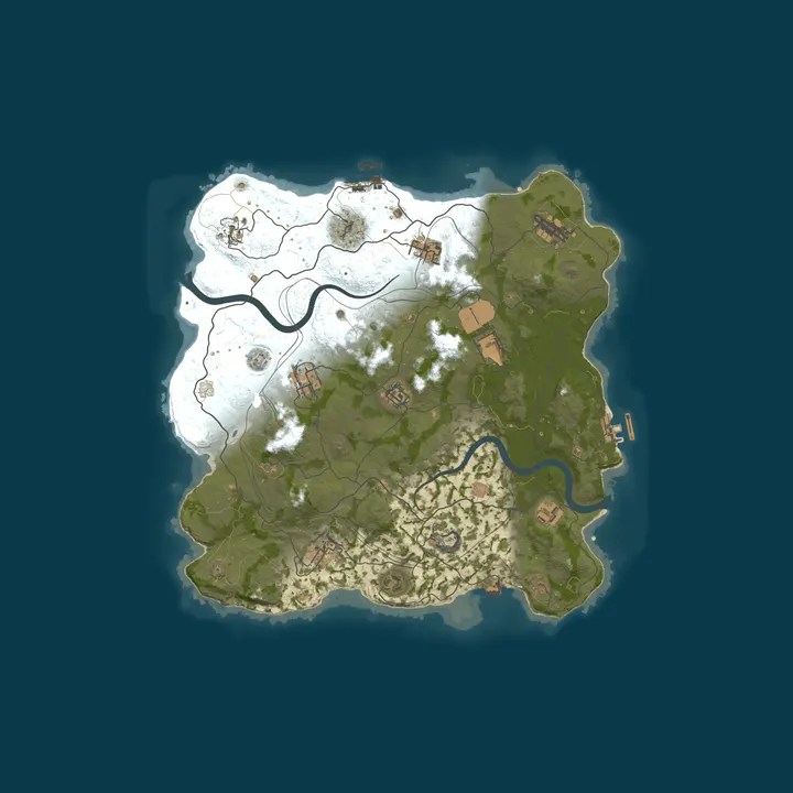 Map of WARBANDITS.GG AU 3X |Solo/Duo|LootX3| JUST WIPED