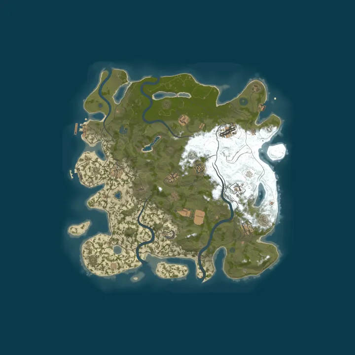Map of Hosted by GTXGaming.co.uk