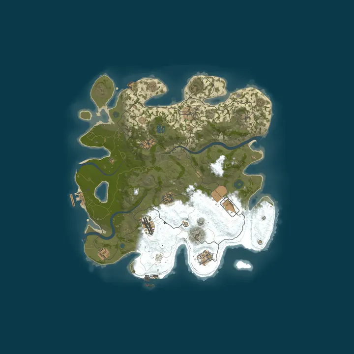 Map of WILDERNESS Romania x2|Solo Only|Noob|Modded|JUST WIPED|11.10