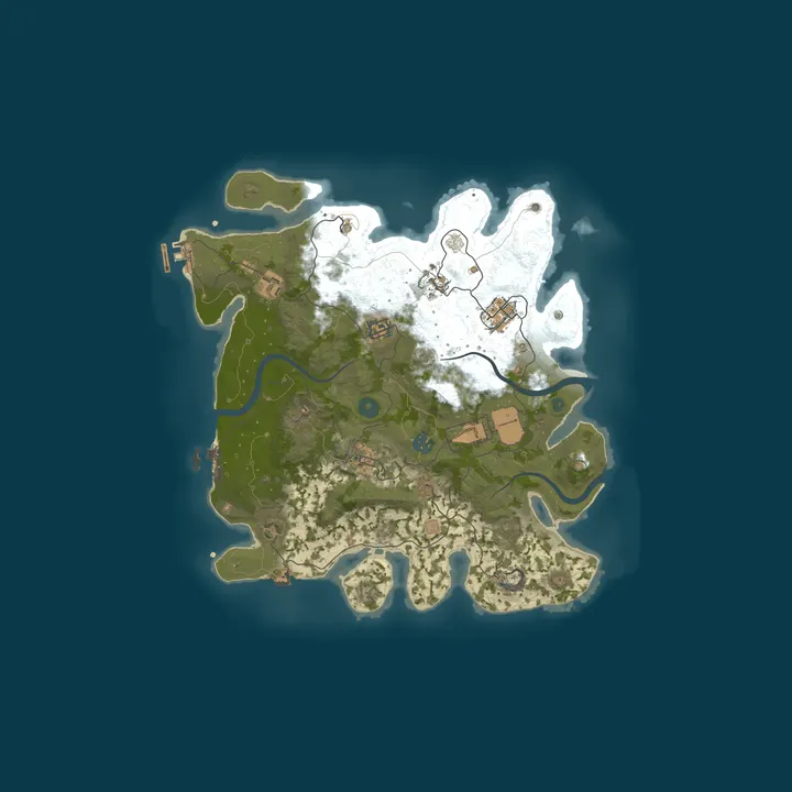 Map of ExYu Balkan Vanilla Rust | No Lag EU | 15.10