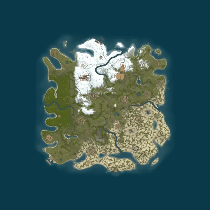 Map of Shady 80s Baby 2x Solo|Duo 50% Upkeep