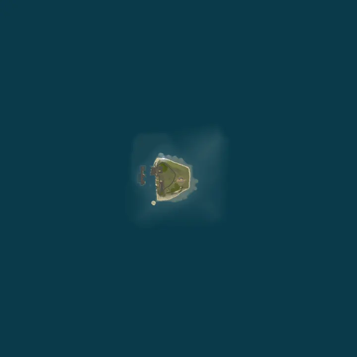 Map of A Shockbyte Rust Server