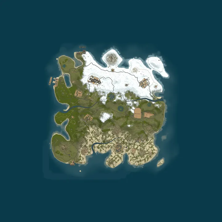 Map of PurrRust|РУССКИЙ ДЛЯ НОВИЧКОВ|Vanilla2x|16.10