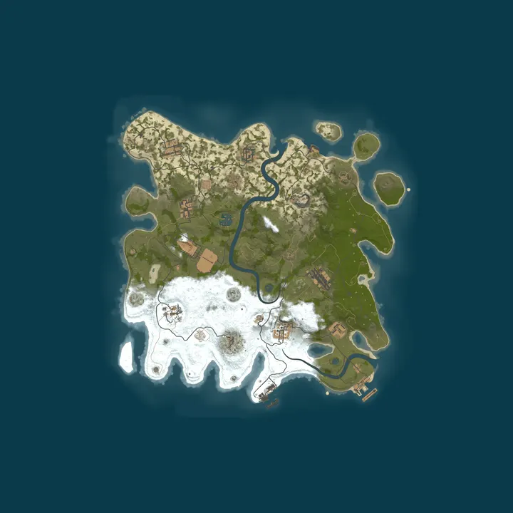 Map of RUST UNITY | X50-X100 | MAX5 | Для новичков