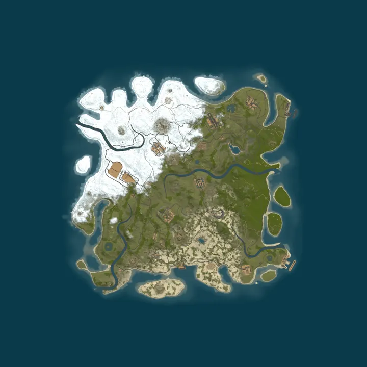 Map of RUSTOGEN #1 HELIX | КЛАССИКА x2 | WIPE 16.10
