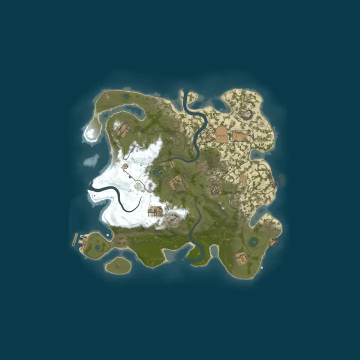 Map of E-SURVIVAL x2 Modded | Solo/Duo/Trio | Mining | Вайп 16.10
