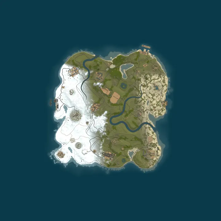Map of IranRust[2X] | [Clans][Kits][CustomSkinBox]