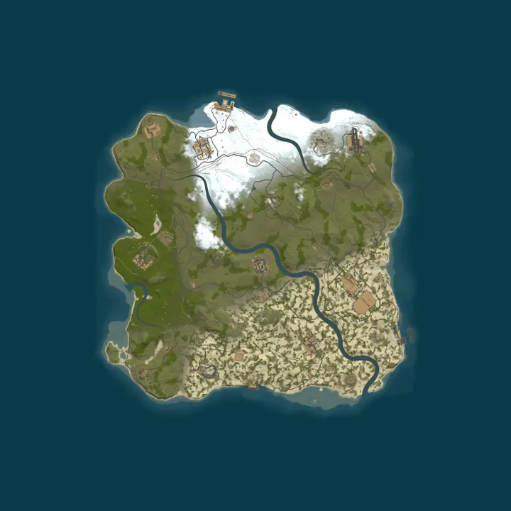 Map of [TR][EU] RUSTDEFT | TEST SERVER