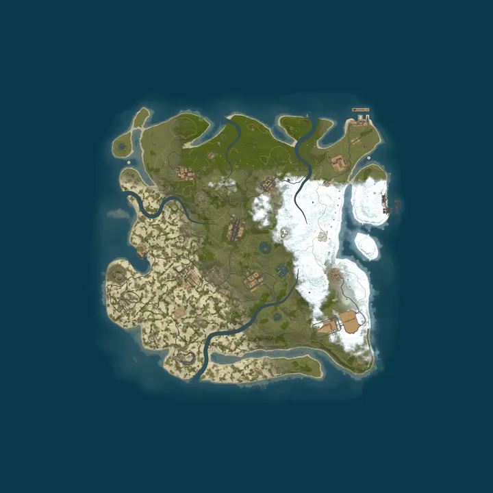 Map of ExoriaRust - Europe [Nolimit, X2]