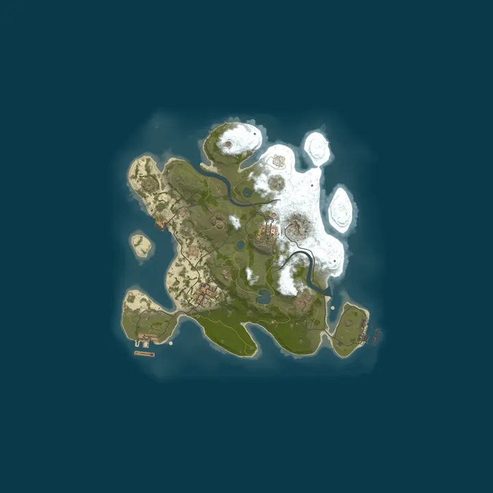 Map of Hazard's Island | Weekly
