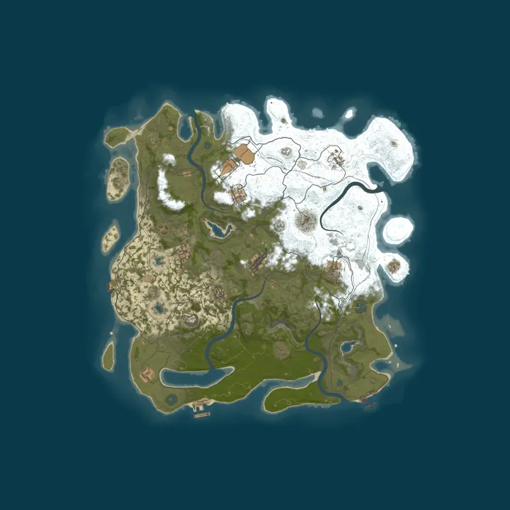 Map of Southern Grid AU