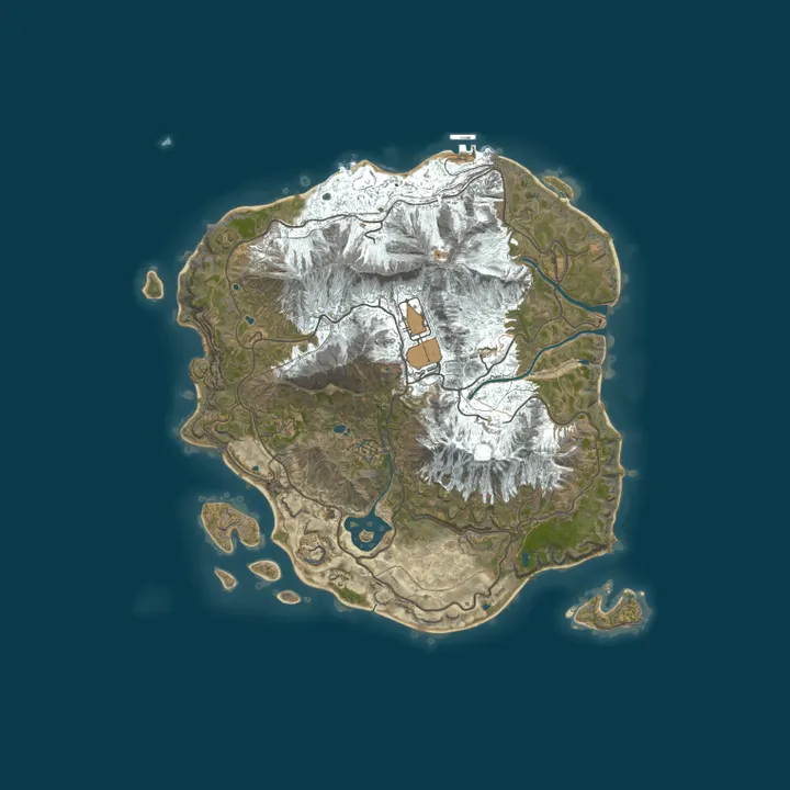 Map of AU Hapis Island