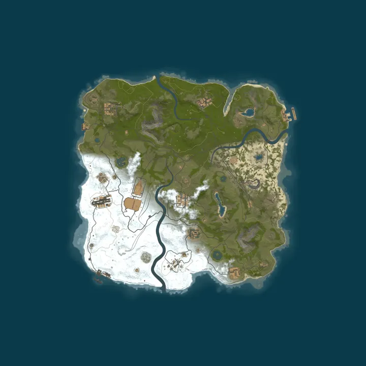 Map of Rusty Coights All Rusty Adventures