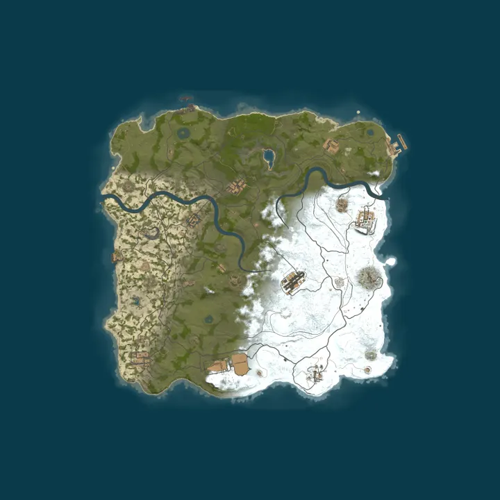 Map of MAIN | PIXEL RUST | x2 | EU | UA | FULL WIPE 15.10
