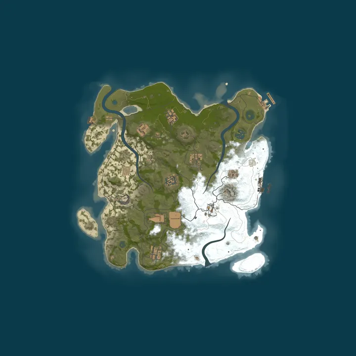 Map of Farmer Rust CLASSIC Для новичков