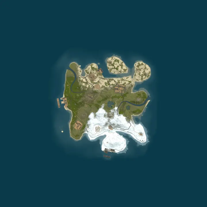 Map of GOD RUST #2 [ X2 | SEMI-CLASSIC |NOLIMIT | LOOT+ | BY PRANIK