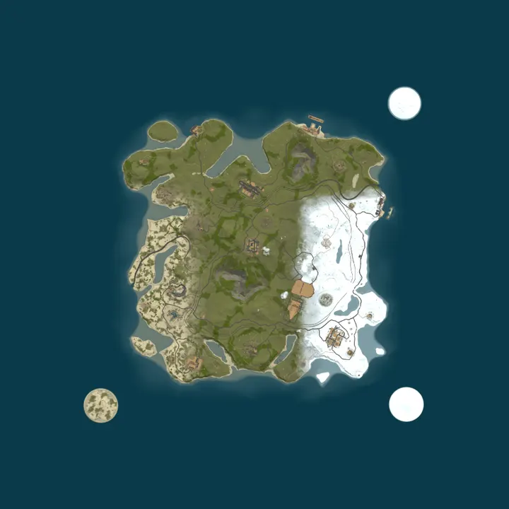 Map of EU|AndysolAM 20x No BPs|PVP|Shop|Loot+|Kits|Raid+|MyMini|Skinbo