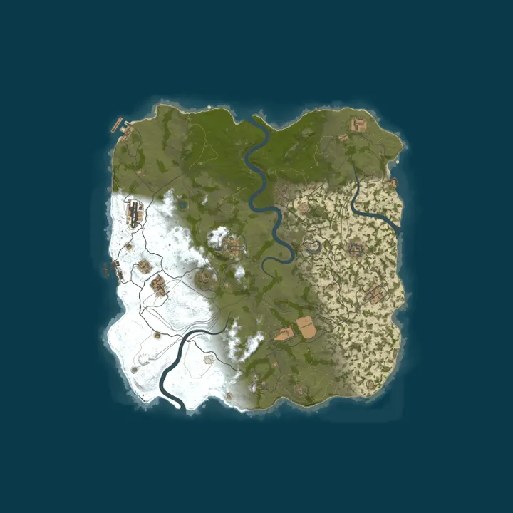 Map of [GUA] MODDED 2Х | SOLO/DUO | EU | FULL WIPE 16.10
